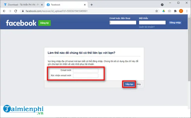 cach lay lai mat khau facebook da mat