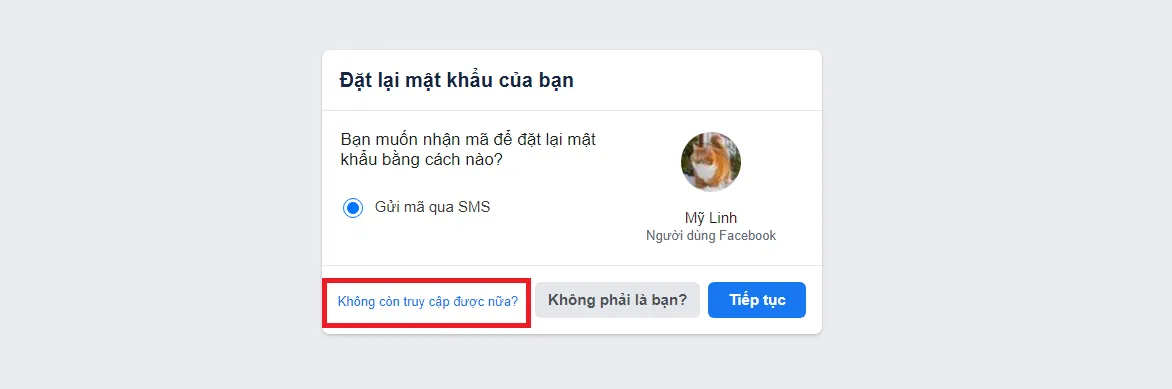 Cách lấy lại mật khẩu Facebook khi mất số điện thoại và email dùng Facebook find your account (2)