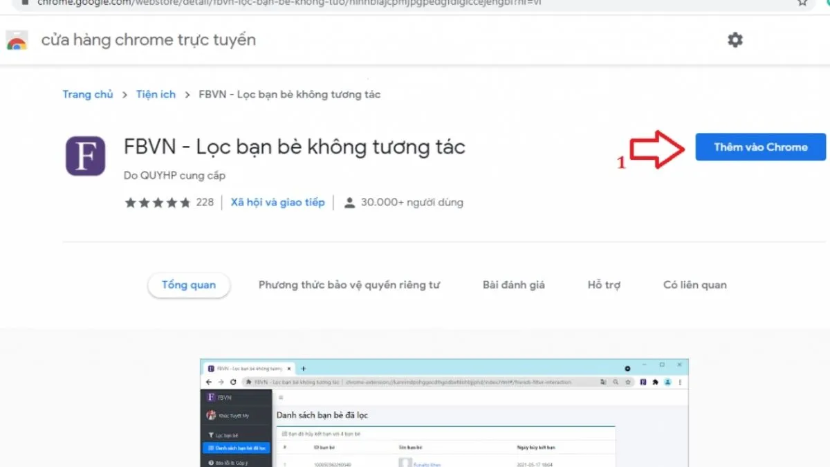 Cách lọc bạn bè không tương tác trên Facebook bằng máy tính bước 1