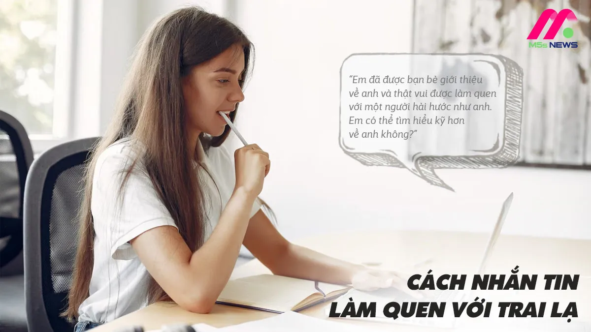 Cách nhắn tin làm quen với trai lạ