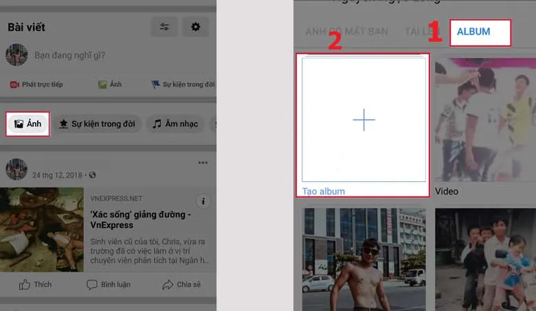 Cẩm Nang Chi Tiết Cách Tạo Album Trên Facebook Bằng Điện Thoại & Ứng Dụng Nâng Cao