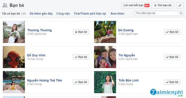 cach tim lai ban cu tren facebook 3