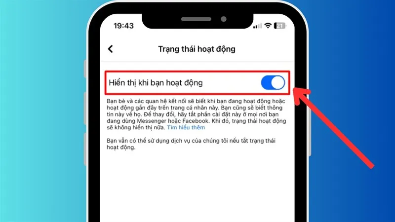 Cách treo nick Facebook bằng Messenger trên điện thoại bước 4