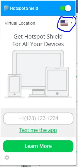 cach truy cap vao facebook - Lựa chọn vị trí máy chủ VPN để vượt chặn.