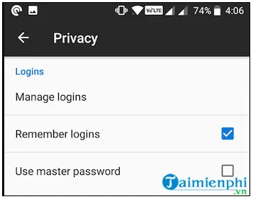 cach xem mat khau facebook da luu tren dien thoai 7