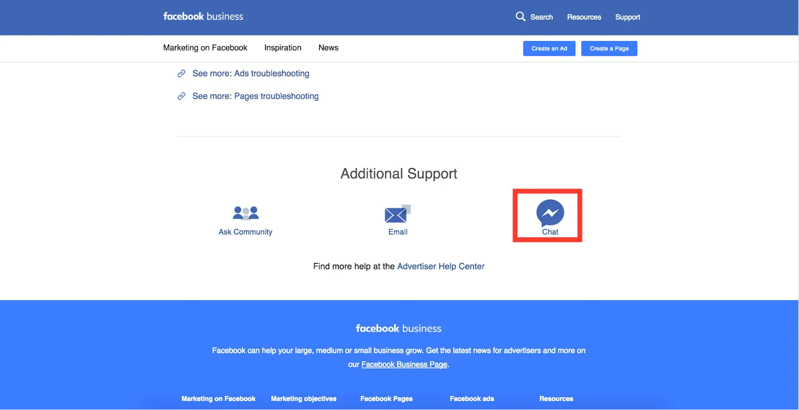 Cách xin nâng ngưỡng thanh toán Facebook thủ công qua chat Support