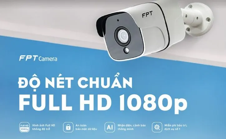 Cài đặt camera và độ phân giải cao cho hình ảnh sắc nét