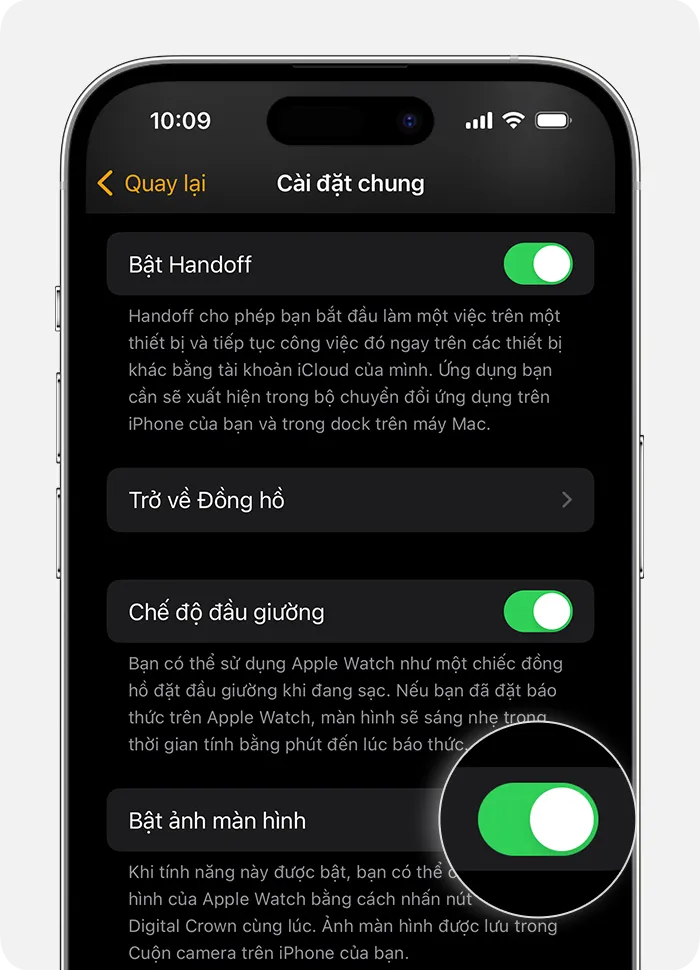 Cách cài ảnh màn hình Apple Watch: Hướng dẫn chi tiết Bật/Chụp và Tìm ảnh