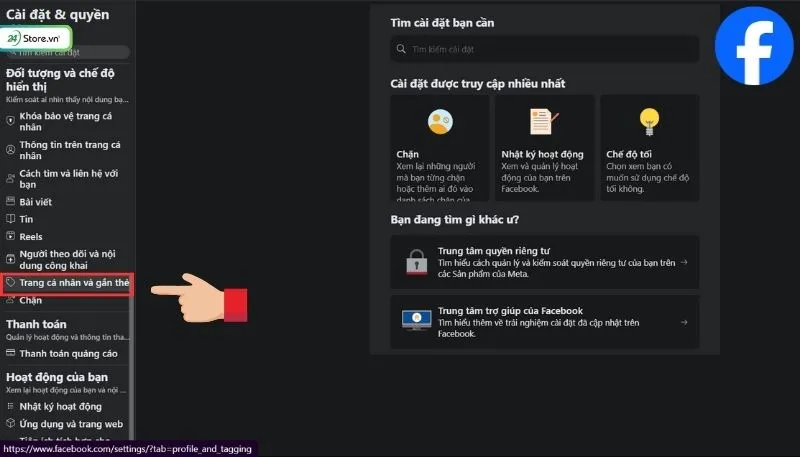 Cài đặt dòng thời gian và gắn thẻ để lọc từ khóa bình luận