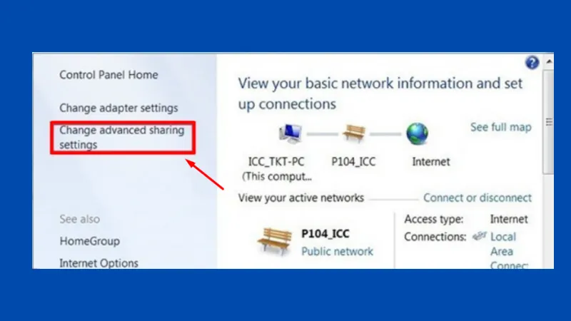 Cài đặt Home or Work (Private Network)