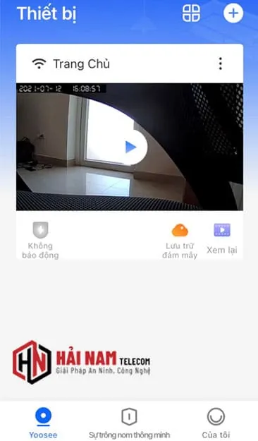 Cài đặt lại camera Yoosee bằng mã QR