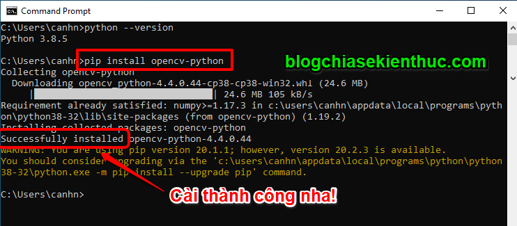 Cách Cài Thư Viện NumPy Chi Tiết và Toàn Diện Cho Người Mới Bắt Đầu