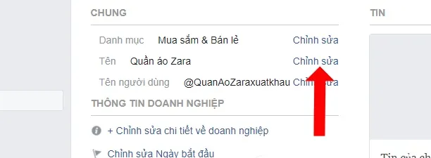 Cảnh chụp màn hình minh họa hộp thoại yêu cầu đổi tên trang, có trường nhập Tên trang mới và nút Tiếp tục.