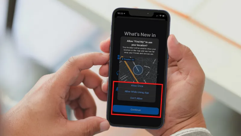Cấp quyền truy cập vị trí cho ứng dụng theo dõi trên Samsung