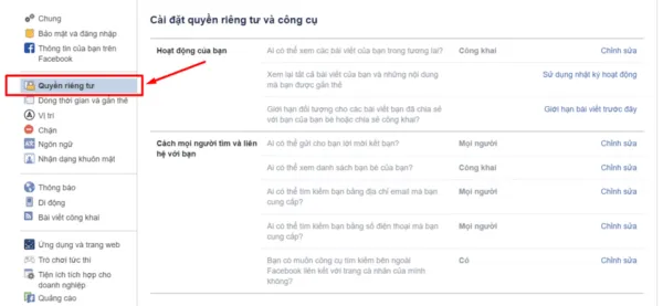 Cấu hình Quyền riêng tư, đảm bảo tùy chọn Bao gồm Mọi người là một tùy chọn trong bộ chọn đối tượng được bật