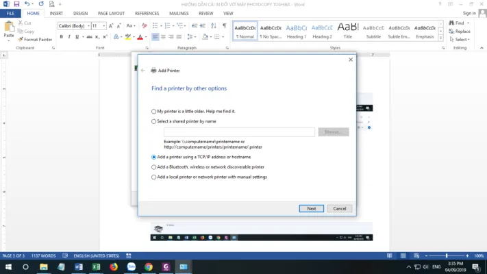 Cách Cài Máy In Ricoh 5001: Hướng Dẫn Chi Tiết Từ A Đến Z Bằng Địa Chỉ IP (TCP/IP)