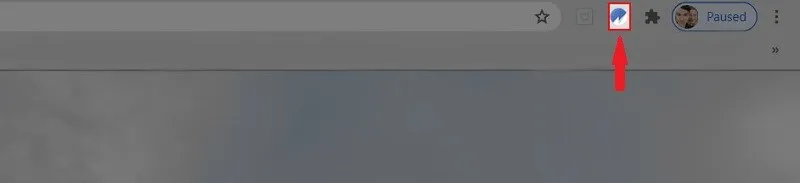 Chọn Biểu tượng MonokaiToolkit trên thanh công cụ trình duyệt