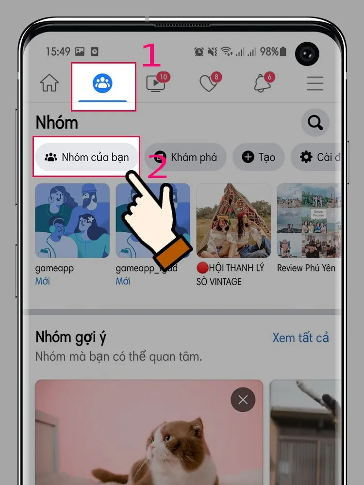 cách rời khỏi nhóm trên facebook Nhanh Chóng và Hướng Dẫn Xem Lại Toàn Bộ Nhóm Đã Tham Gia