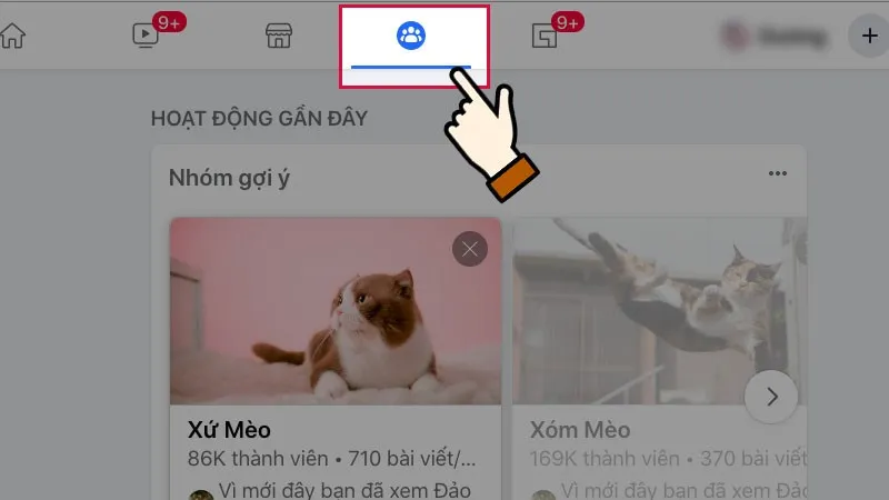 Chọn biểu tượng nhóm