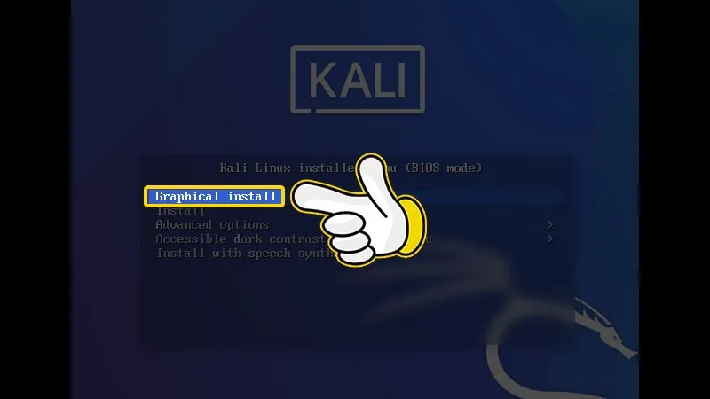 Chọn chế độ cài đặt