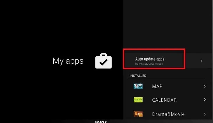 Chọn chế độ Cập nhật Tự động/Thủ công để tối ưu hóa việc quản lý ứng dụng
