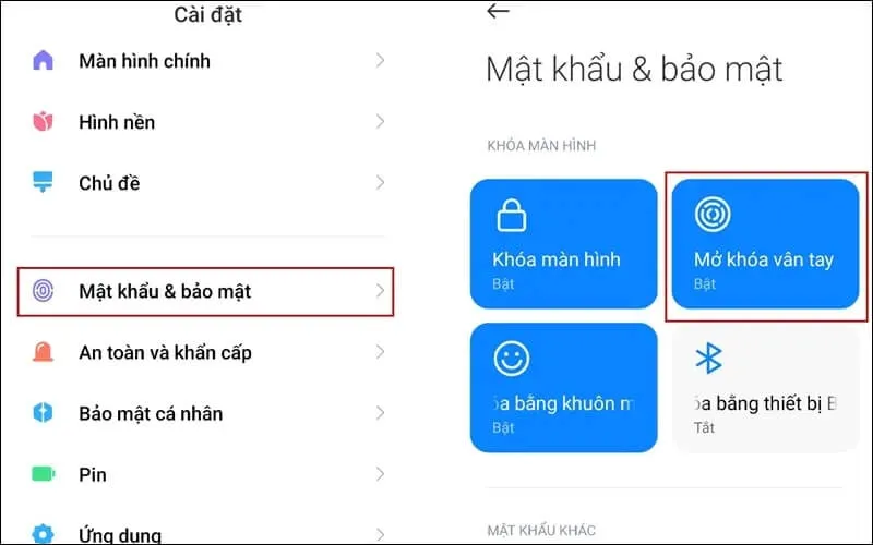 Hướng Dẫn Chi Tiết A-Z Cách Cài Vân Tay Cho Xiaomi Redmi Note 7 Nhanh Chóng và Bảo Mật