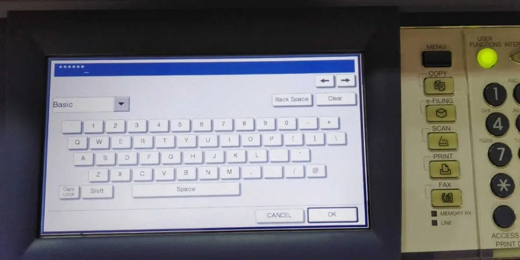 Chọn Network trong màn hình ADMIN