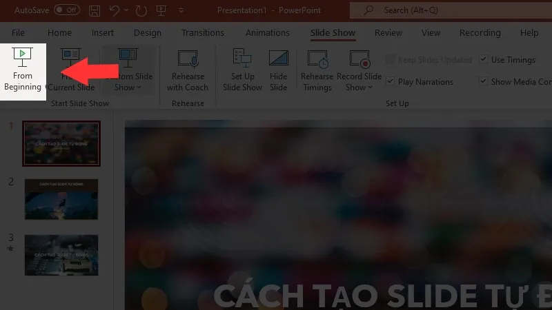 Cách Cài Đặt Thời Gian Chuyển Slide Tự Động Trong PowerPoint Chuyên Nghiệp (Hoàn thành)