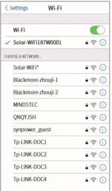 Chọn Wifi của biến tần Goodwe
