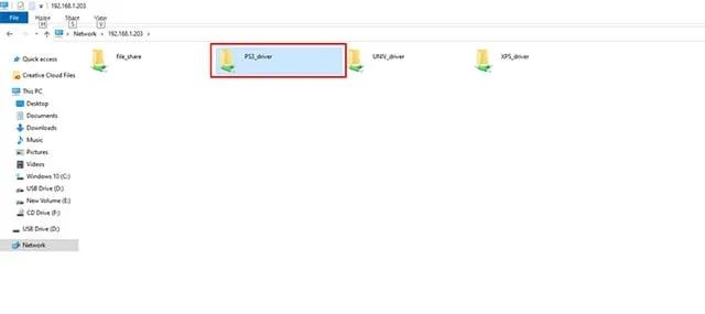 Cửa sổ mở ra bạn nhấn vào PS3driver