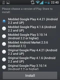 Danh sách các bản mod Google Play Store để lựa chọn