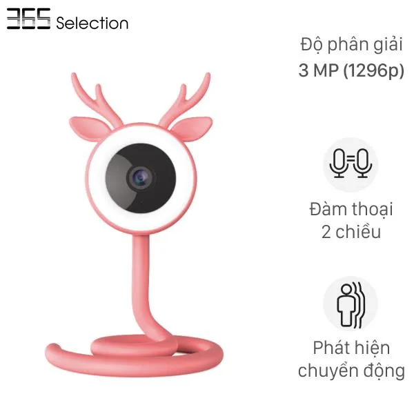 Danh sách Camera trông trẻ 3MP 365 Selection PB1
