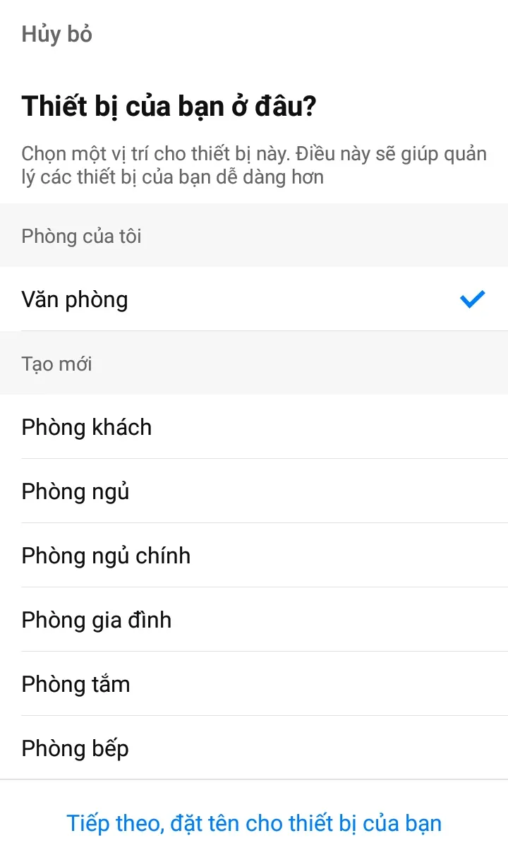 Đặt tên dễ nhớ cho điều hòa trên ứng dụng BroadLink