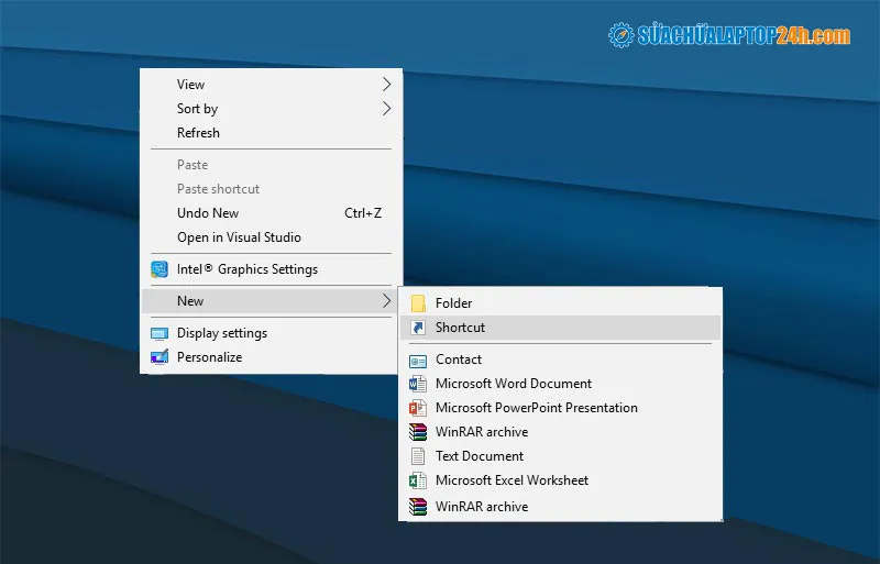 Đặt tên và hoàn tất tạo Shortcut để kích hoạt lệnh cài đặt màn hình khóa máy tính Win 7 tự động