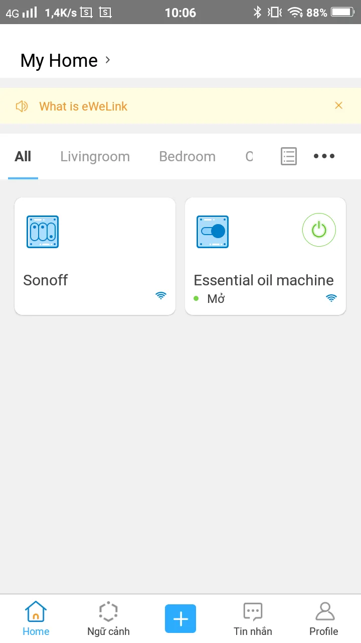 Đổi tên thiết bị Sonoff sau khi cài đặt WiFi thành công