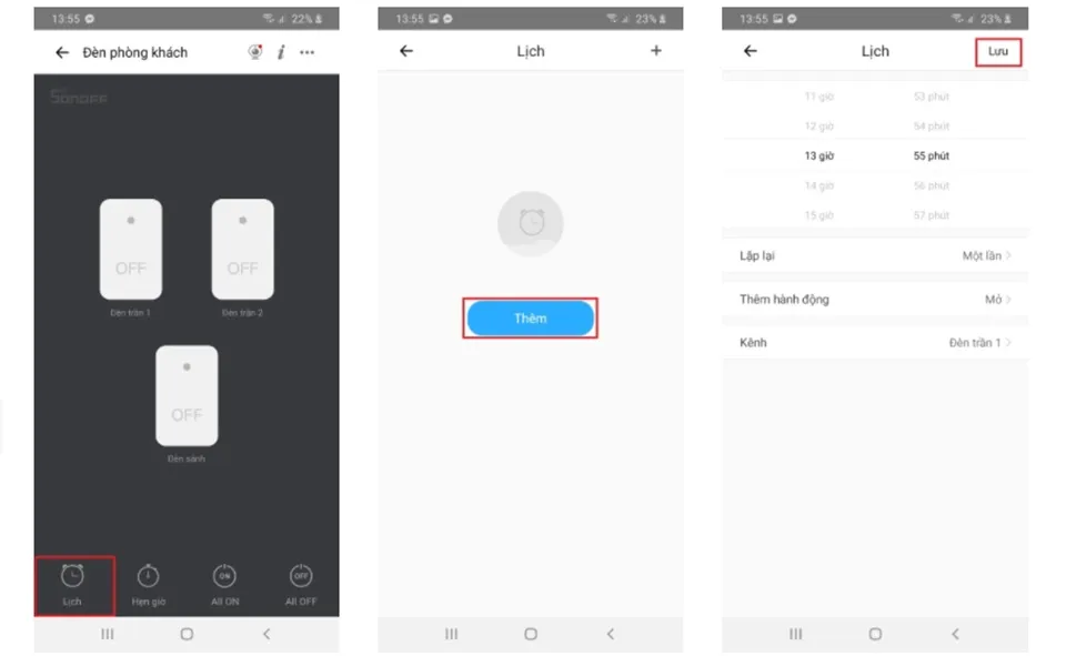 Đổi tên thiết bị trên eWelink