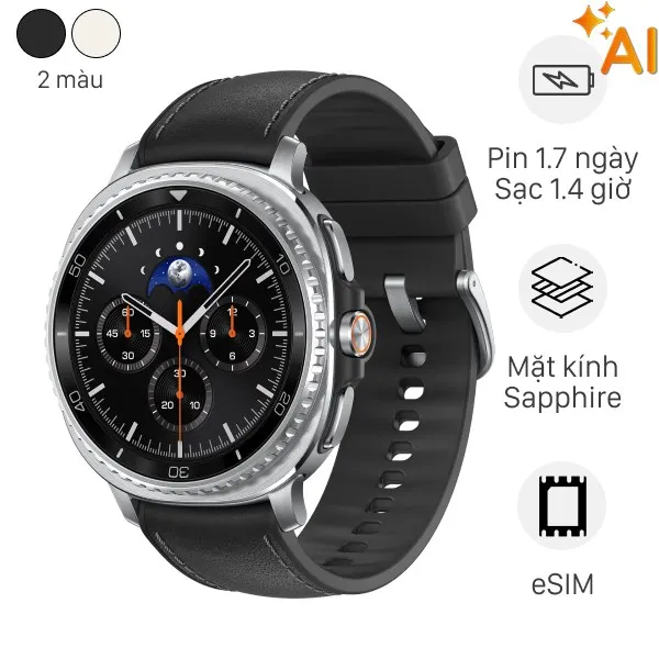 Đồng hồ thông minh Samsung Galaxy Watch8 Classic LTE 46mm màu đen