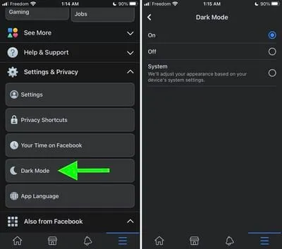cách làm facebook night mode: Hướng Dẫn Kích Hoạt Chế Độ Tối Hoàn Chỉnh Trên Mọi Thiết Bị