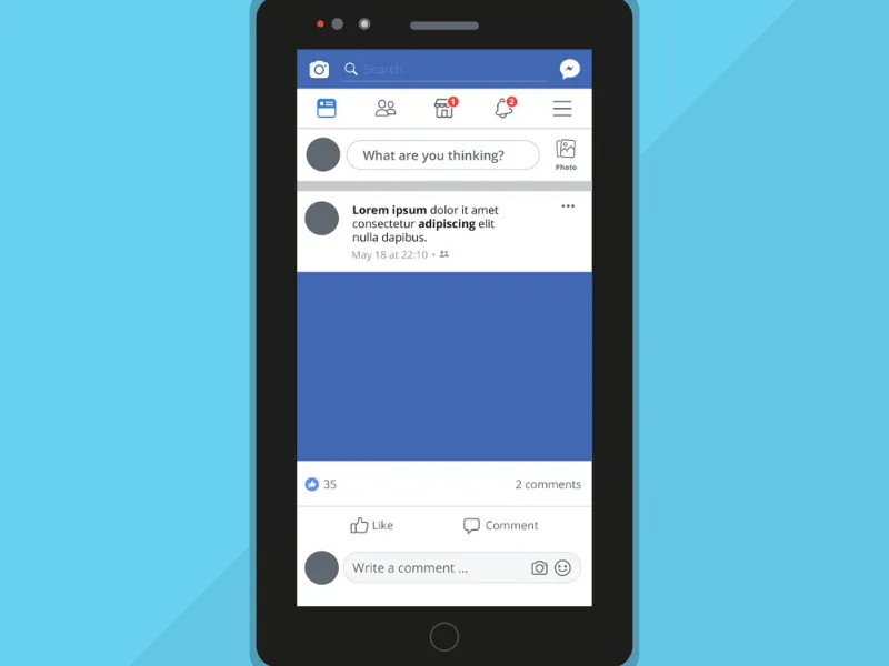 Facebook không cho phép viết trực tiếp lên dòng thời gian của người khác