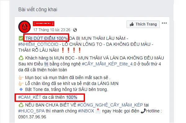 Gắn hashtag tại những cụm từ có tiềm năng cao