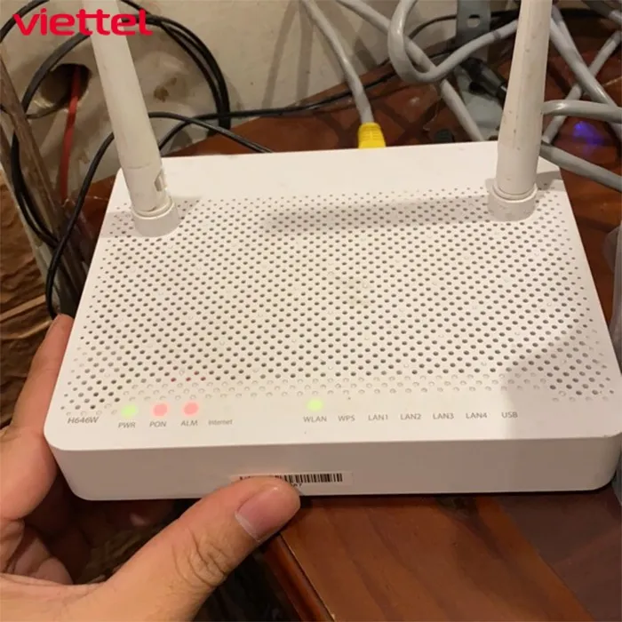 Giao diện đăng nhập cổng quản trị 192.168.1.1 sau khi cài đặt lại modem Viettel