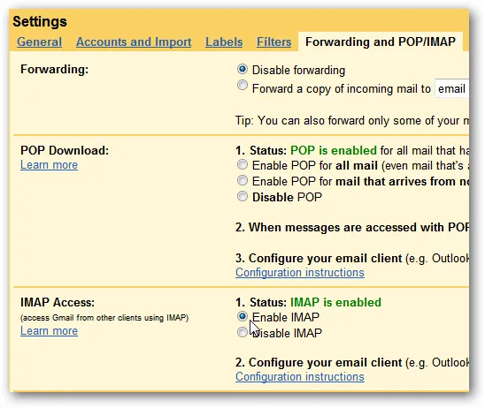 Hướng Dẫn Toàn Diện Cách Cài Gmail Vào Outlook 2010 Sử Dụng Giao Thức IMAP Hiệu Quả