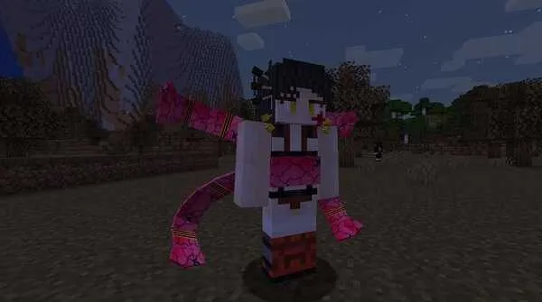 Giao diện lựa chọn và mở khóa các loại skins độc đáo trong ứng dụng Mods AddOns