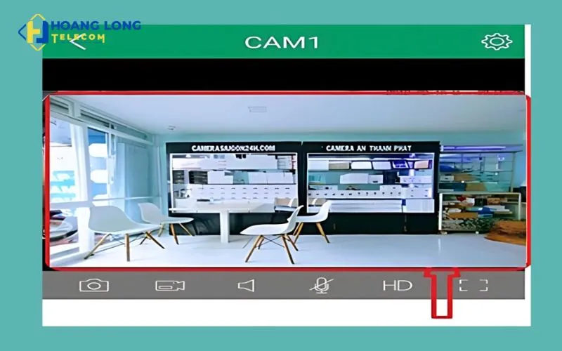 Giao diện phần mềm VMS/CMS khi thực hiện cách cài đặt đầu thu camera