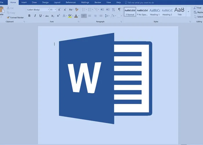 Giao diện Ribbon đặc trưng của Microsoft Word 2010