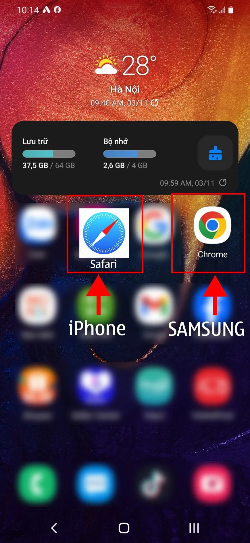 Giao diện trình duyệt web trên điện thoại để truy cập mwlogin.net