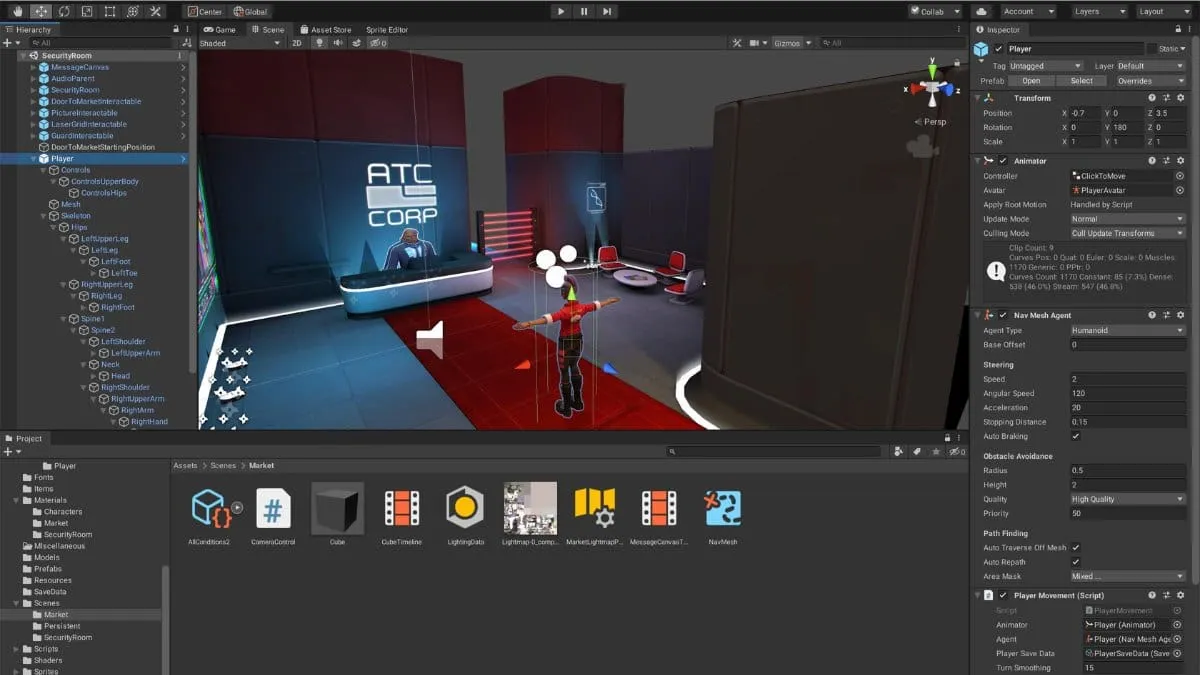 Giao diện Unity Editor, thành phần không thể thiếu sau khi biết cách cài unity thành công