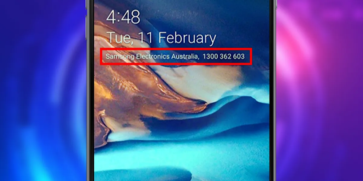 Gợi ý cách đặt tên độc đáo và ấn tượng trên màn hình khóa điện thoại Samsung