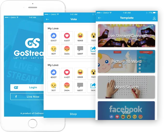 GoStream - Công cụ phát live stream từ video có sẵn hiệu quả