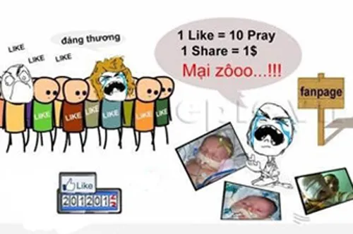 Hạn chế sử dụng chiêu trò câu like trên Facebook